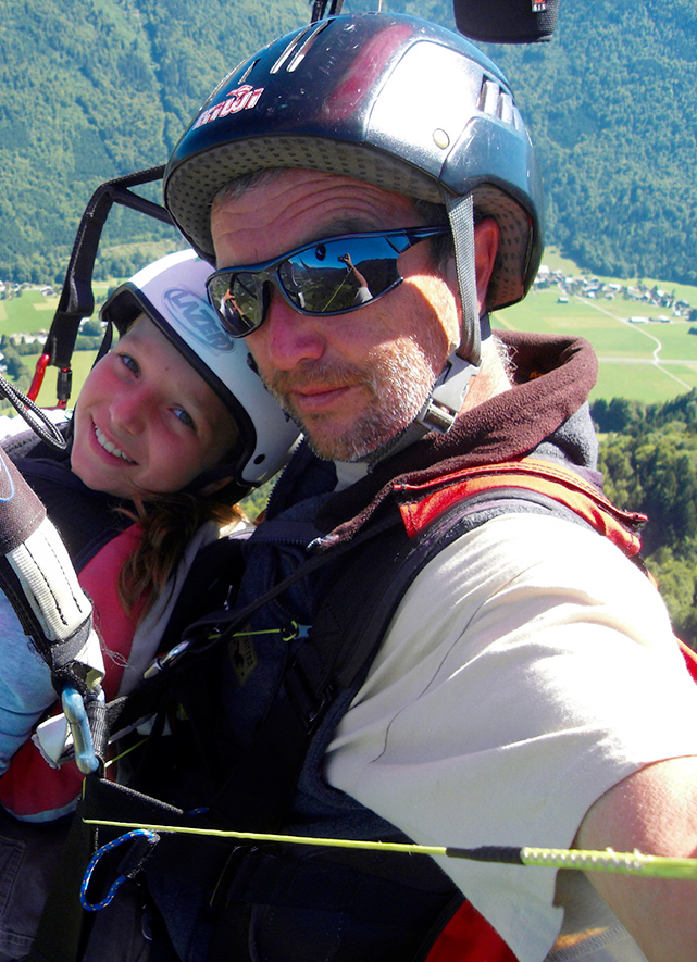 moniteur parapente vol biplace samoens