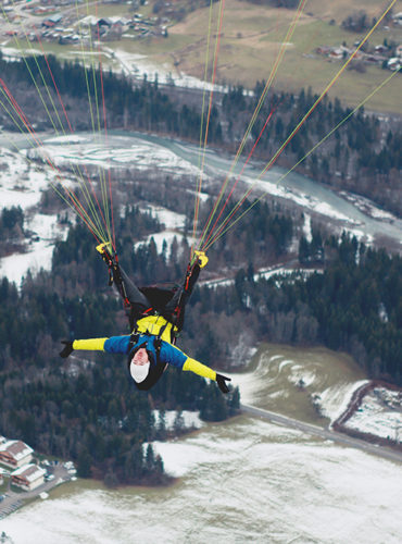 cours parapente samoens