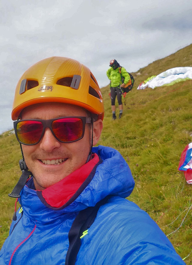 FLORENT DUPONT diplômé DEJEPS parapente