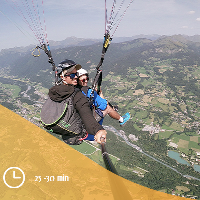 École de parapente à Samoens - Vol Horizon