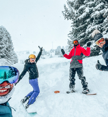 Ecole de snowboard à Samoëns